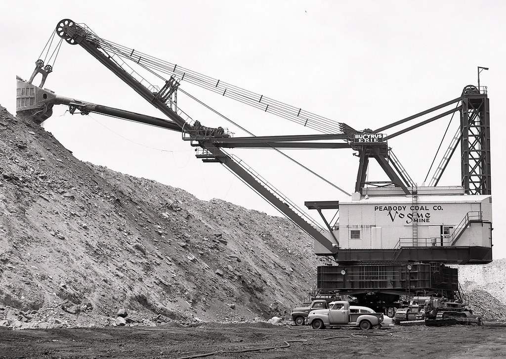 Peabody Coal Company Buckyrus Erie 1050B (Vogue Mine) Flickr