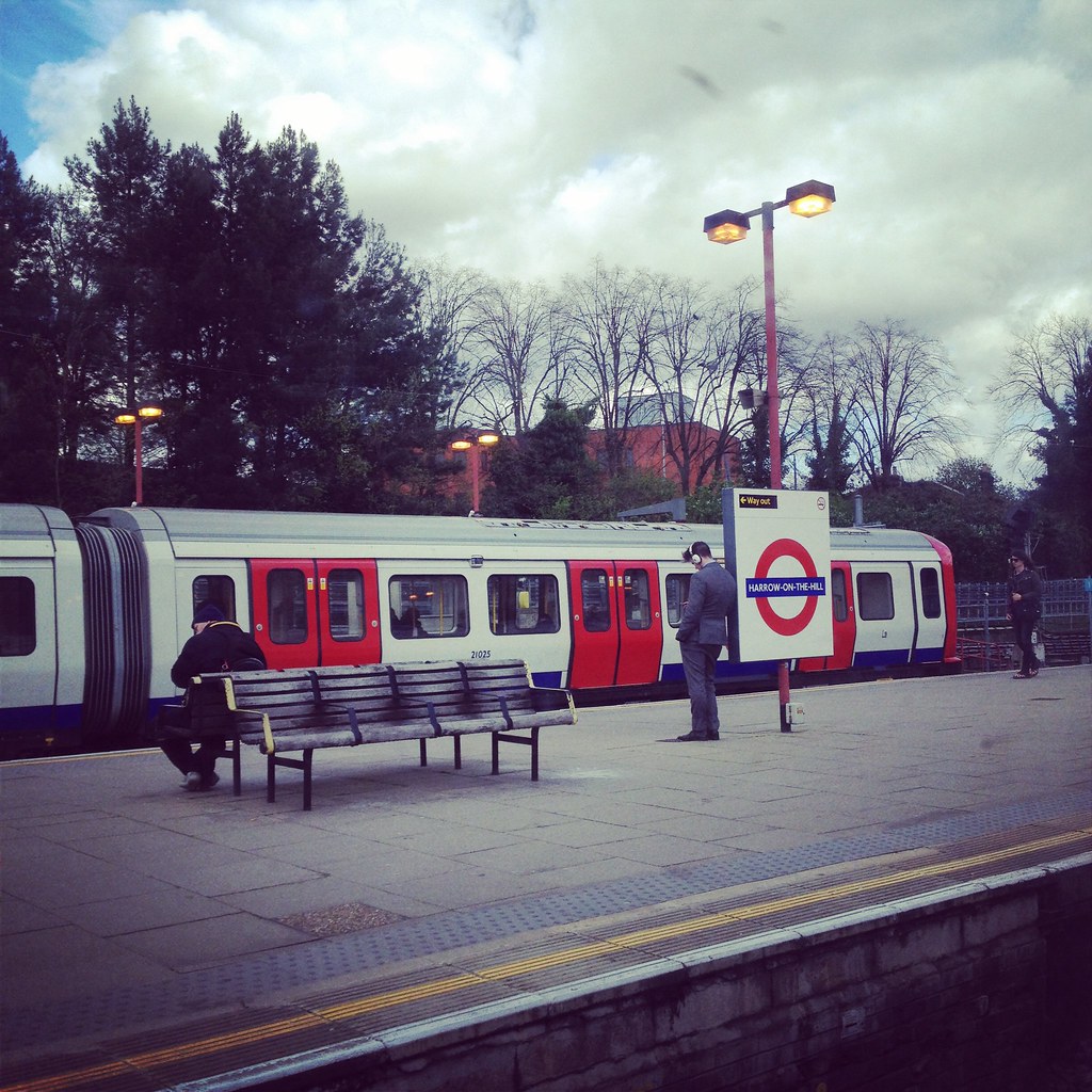 HarrowontheHill Underground station andy hebden Flickr