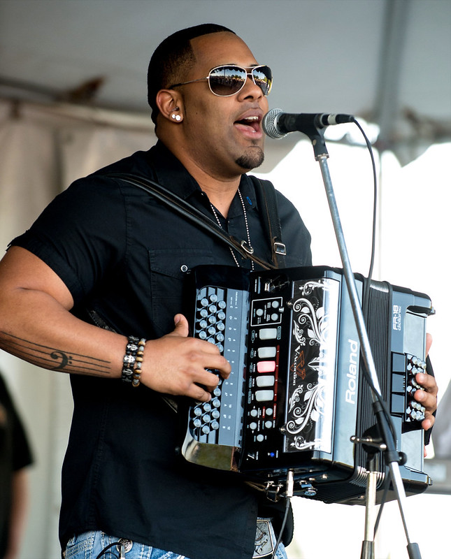 Chris Ardoin and NuStep at the Washington Catfish Festival, April 21