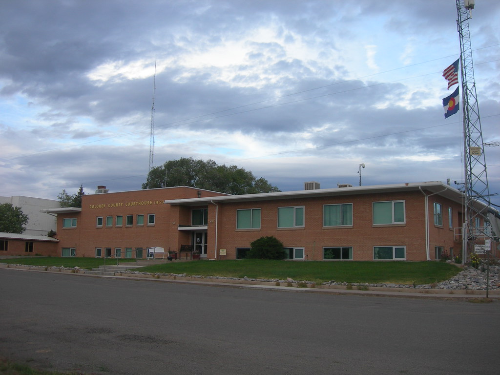 Dolores County Courthouse Dove Creek, Colorado Constructed… Flickr