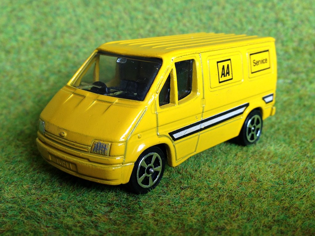 Juniors J51 Ford Transit AA Service Miniature Die Cast Metal