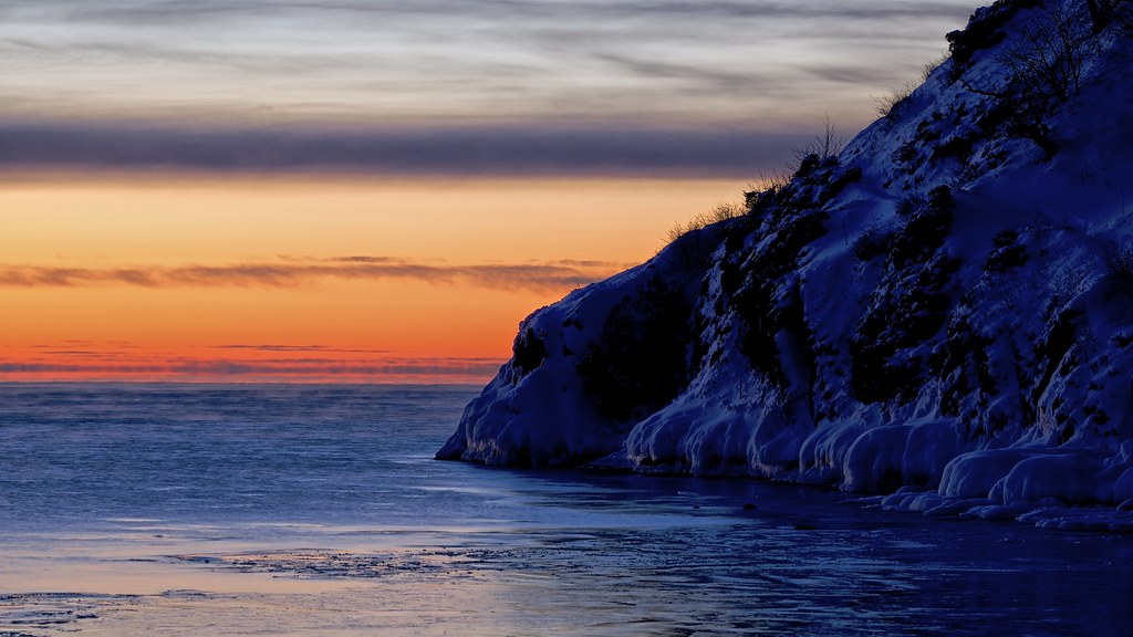 sunset, gros cap, prince township, ontario Sunset, the Gro… Flickr