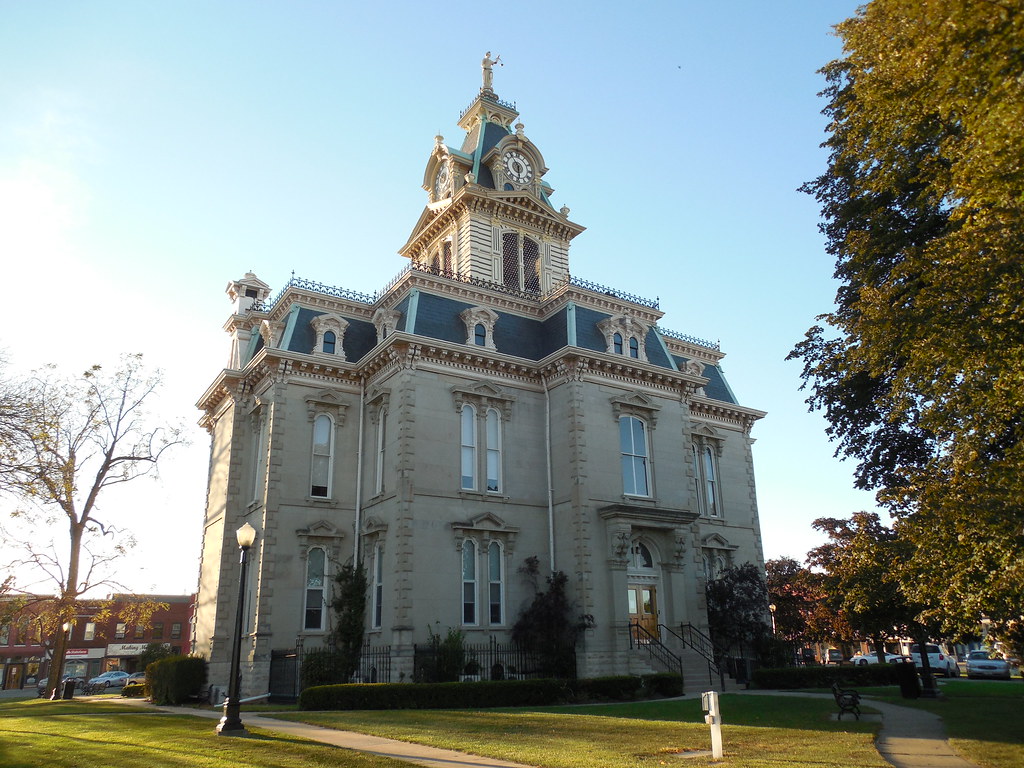 Davis County Courthouse Bloomfield, Iowa Completed for 45… Flickr