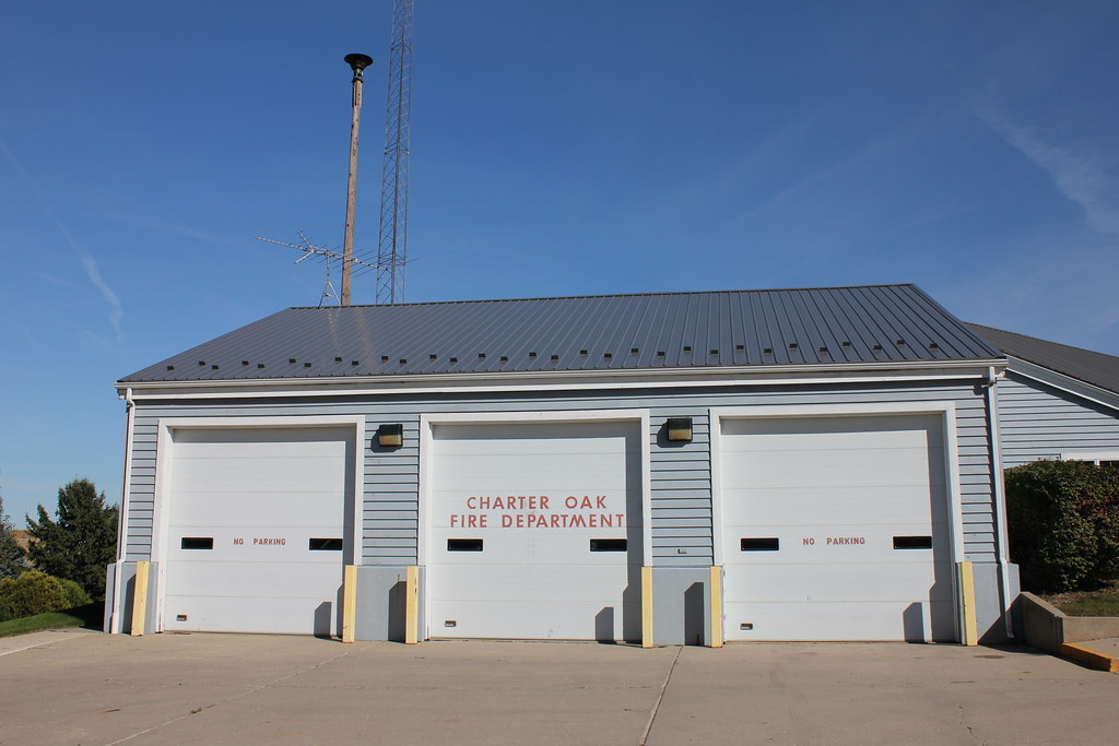 Fire Station Charter Oak, IA Tom McLaughlin Flickr