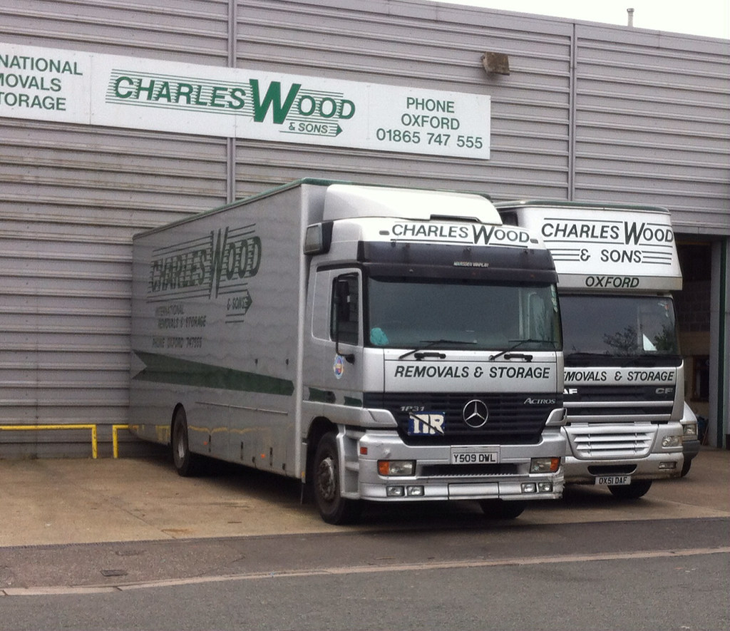 Charles Wood Actros and DAF CF Removal trucks Paul W Flickr