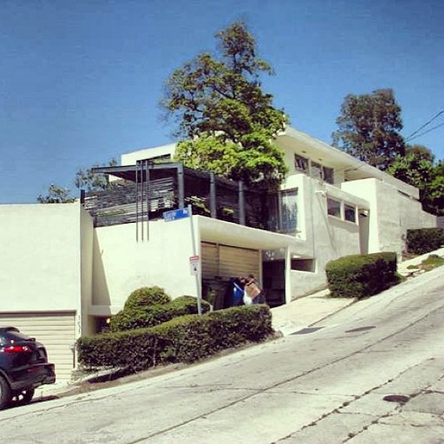 White Superblock, Falk Apartments Rudolph Schindler. 193… Flickr