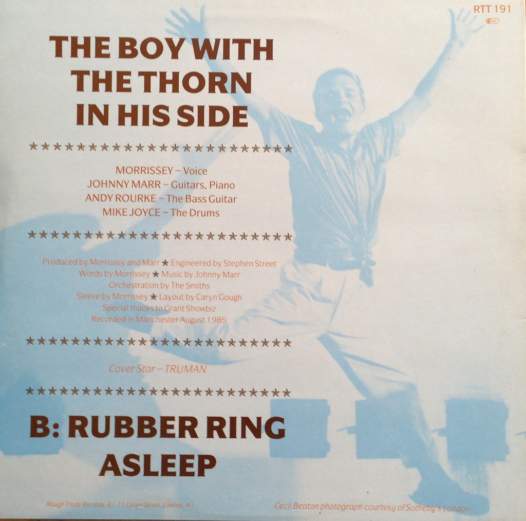 The Smiths Boy With The Thorn In His Side, 12" Vinyl 45 rpm Single