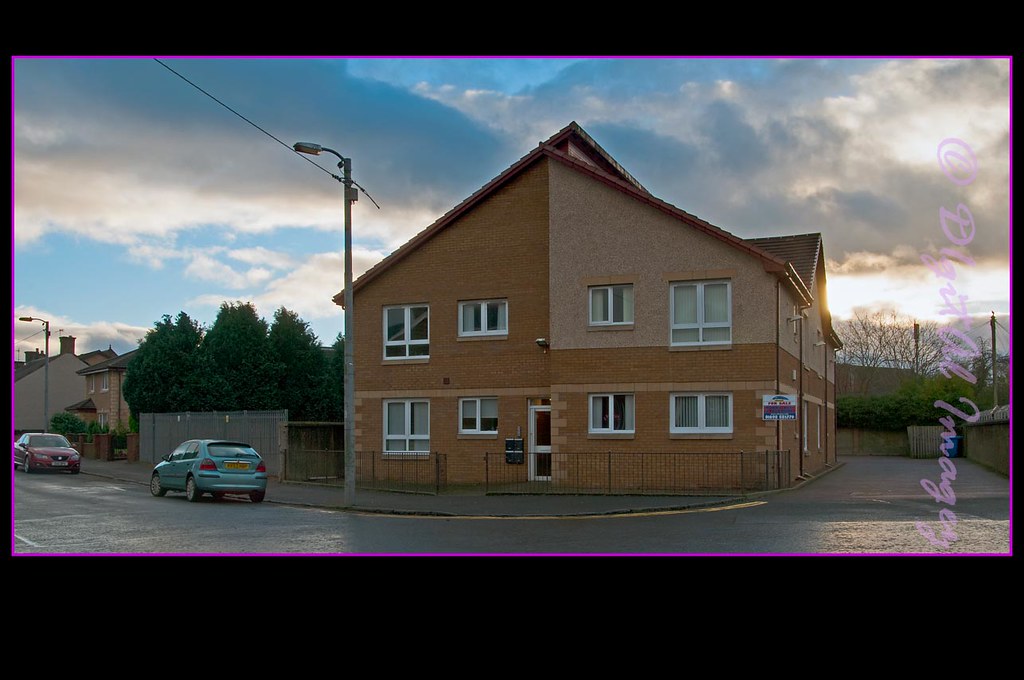 New Flats Academy Street Larkhall D1gitAl Imagez Flickr