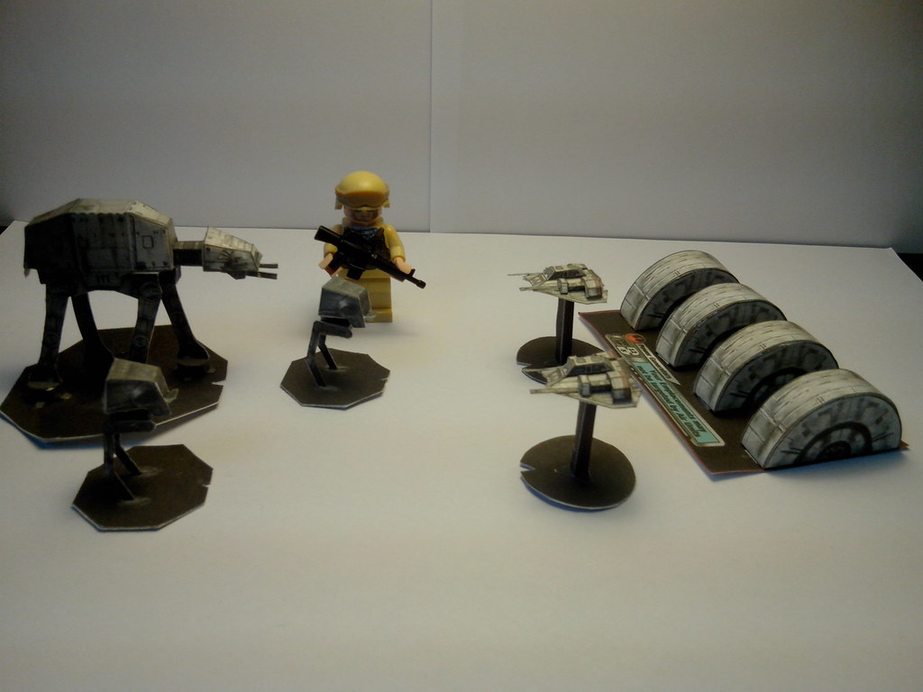 Minis star wars papercraft from momir farooq I've finaly r… Flickr