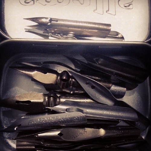 New nibs (except both on the lid, up) arrived this week. S… Flickr