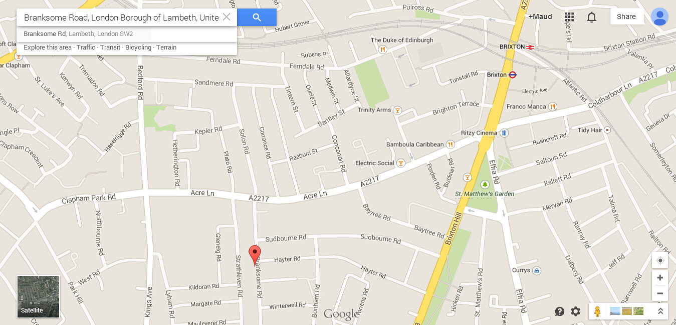 Branksome Road Brixton Flickr