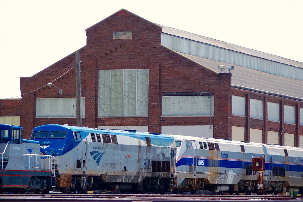 Amtrak Repair Facility Beech Grove, Indiana Jim Wallace Flickr