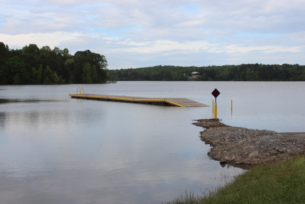 Stranded dock. Lake Lookout, NC Mark Moser Flickr