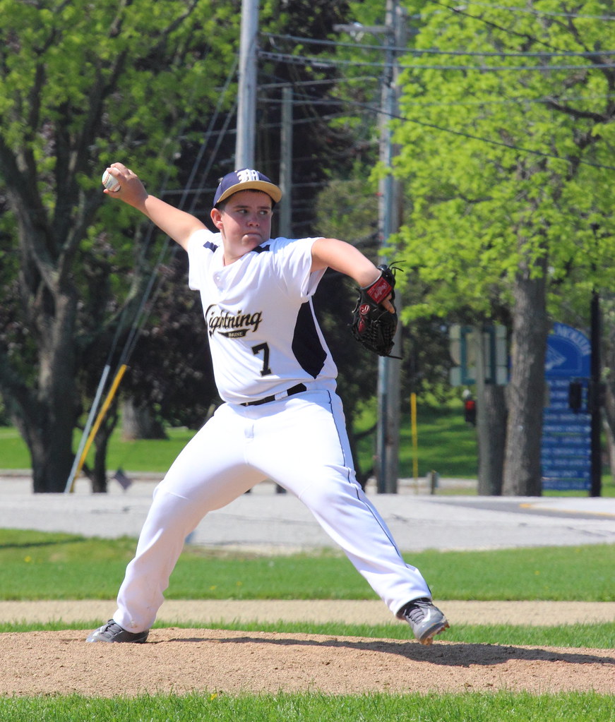 Baseball Baseball game at Rowe school in Yarmouth Maine Larry Lunt