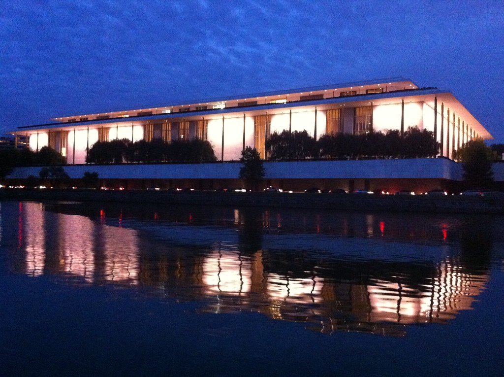Kennedy Center from the Potomac C.E. Kent Flickr