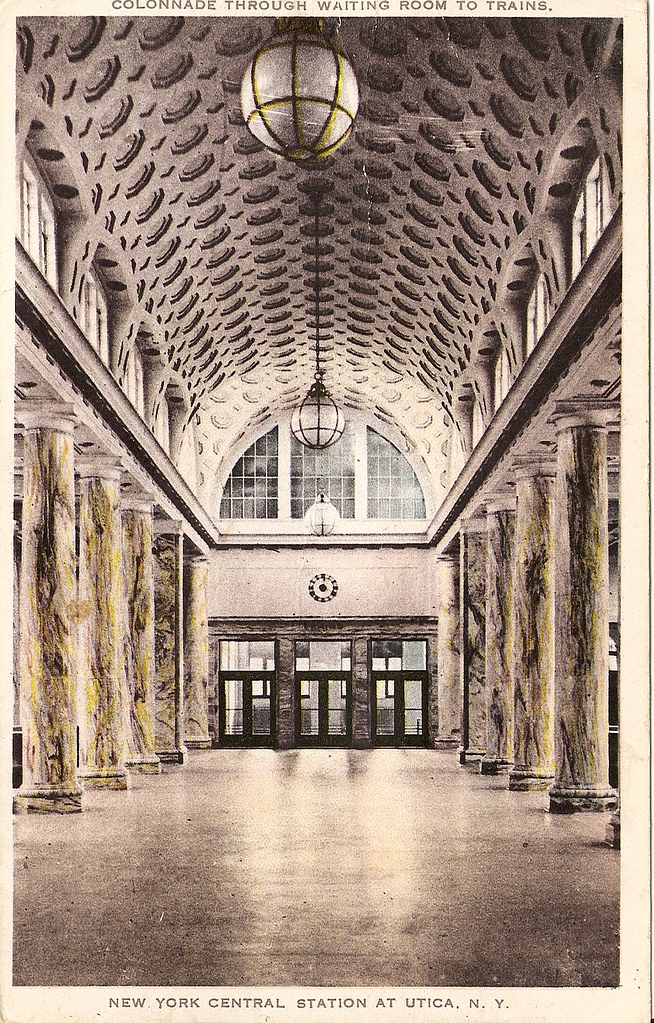 Union Station, Utica, NY Interior view of Utica's Union St… Flickr