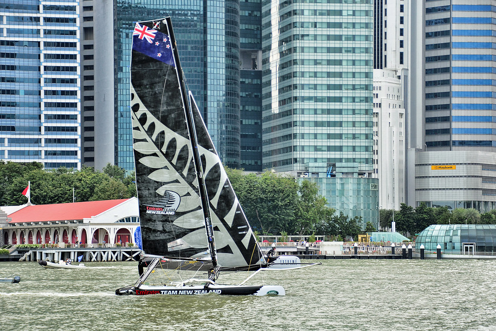 2014 Extreme Sailing Series At Marina Bay from Emirates Te… Flickr