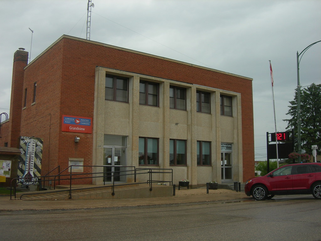 Grandview, Manitoba Post Office Jimmy Emerson, DVM Flickr