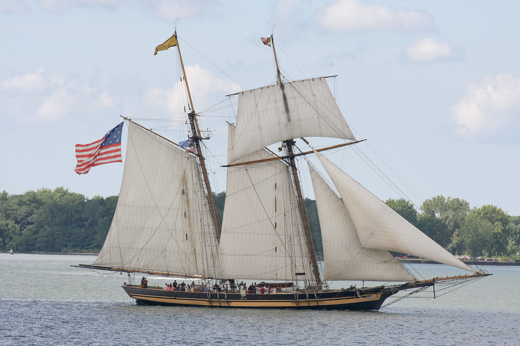 Tall ships Parade, Erie PA, Dobbins Landing 2013 Flickr