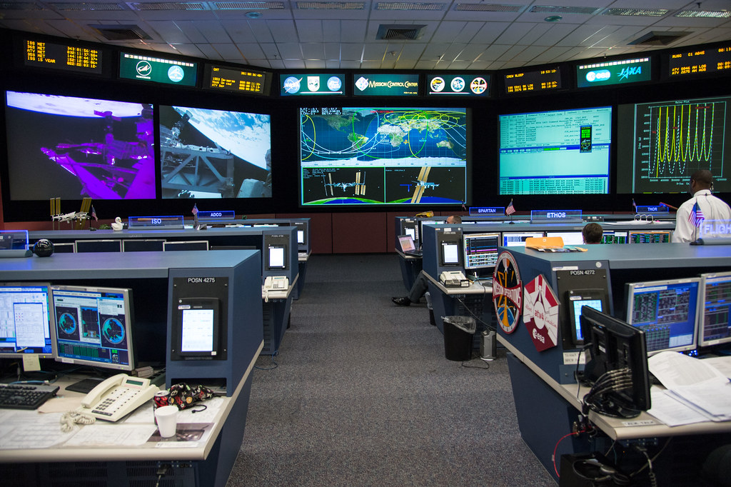 Johnson Space Center's Mission Control Center JSC2013E09… Flickr