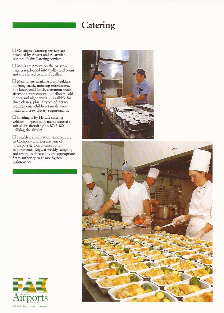 Adelaide International Airport "Catering" Fact Sheet 199… Flickr