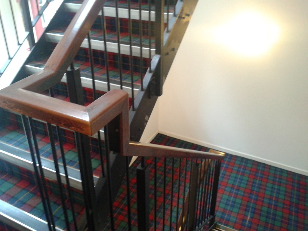 Slaters Menswear Cannon Street, Birmingham stairs a photo on