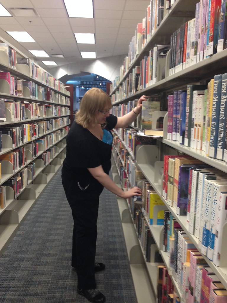 Shifting and shelfreading. KPLsnapshot Kalamazoo Public Library