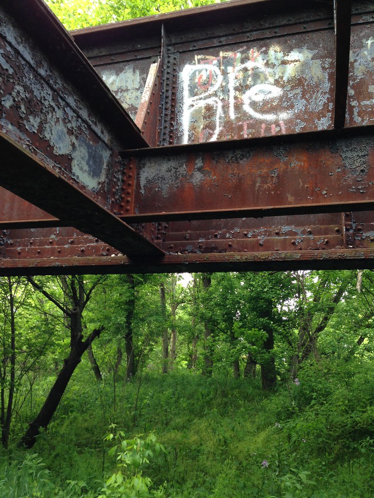 Railroad track over Hocking River Behind Mingo Park Logan,… Flickr