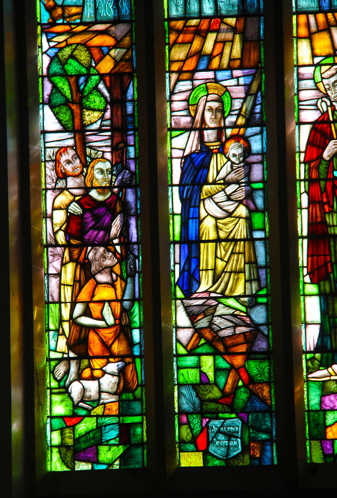 stained glass window hamilton catholic church_0557 Flickr