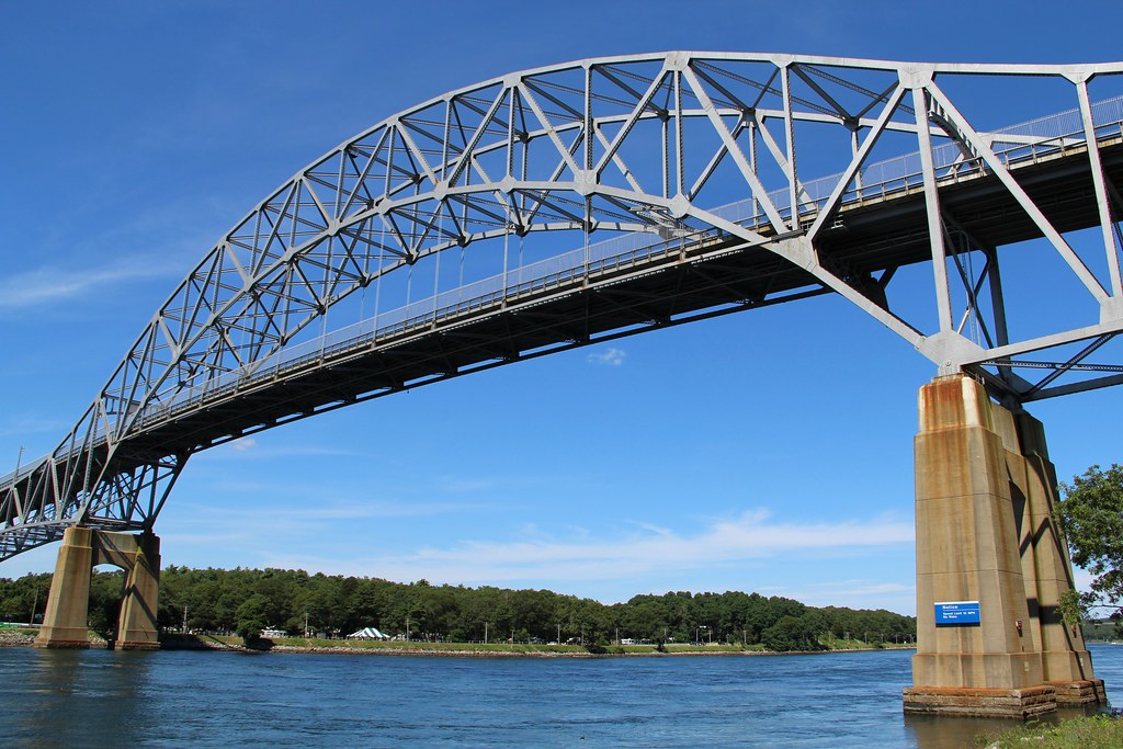 Bourne Bridge 1935 Bourne Bridge over the Cape Cod Canal i… Flickr