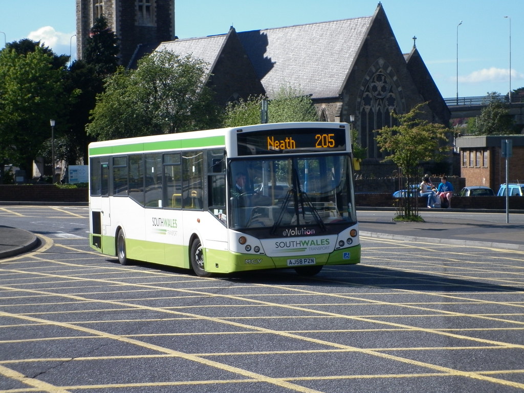 AJ58PZN Port Talbot bus station 12 May 2012 Service 20… Flickr