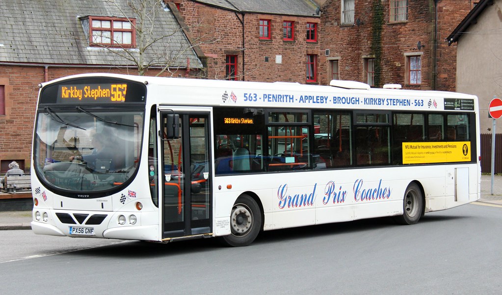 Grand Prix Coaches of Brough PX56GNF in Penrith. Gobbiner Flickr