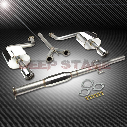 FITS NISSAN MAXIMA A35 CATBACK EXHAUST MUFFLER 4" SLANT TI… Flickr