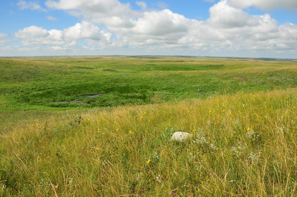 Missouri Coteau in the Sand Lake Wetland Management District a photo