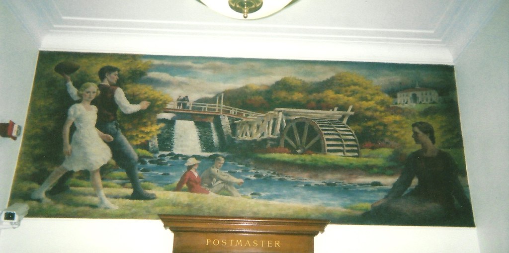 Glen Ridge, NJ Post Office Mural New Deal mural entitled "… Flickr