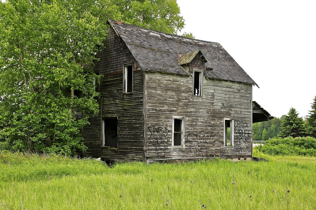 'old mine road' house, iron bridge, ontario The 'old mine … Flickr