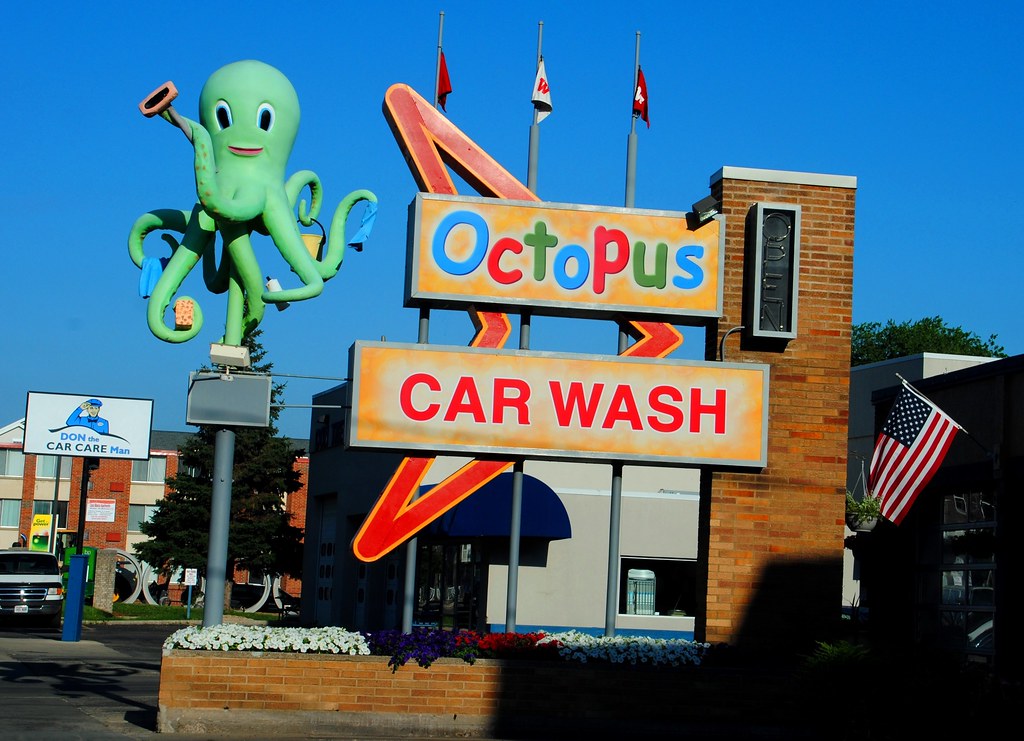 octopus car wash Paprock Photography Flickr
