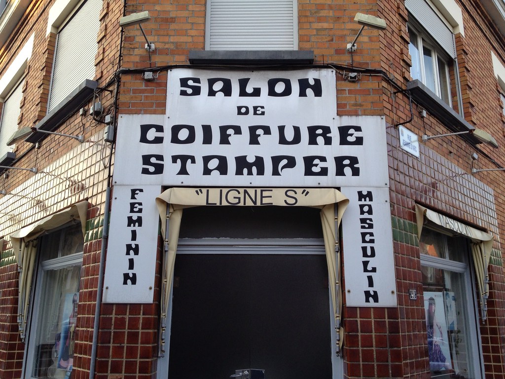 Enseigne Salon de Coiffure SaintAndrélesLille 2 Flickr