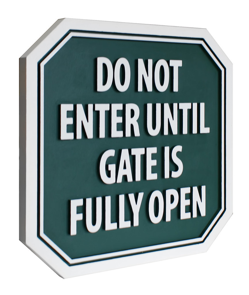 Residential Gate Safety Signs by Strata Custom Signage a photo on