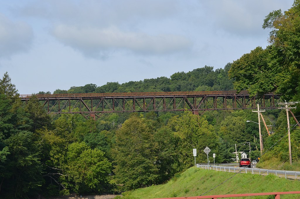 Rosendale Trestle This bridge once took the New York Centr… Flickr