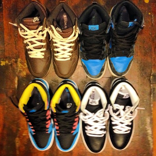 I'm stocked up on skate shoes for a while. The only sneake… Flickr