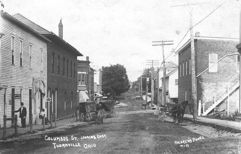 Columbus Street, Thornville, Ohio Perry County Historical and