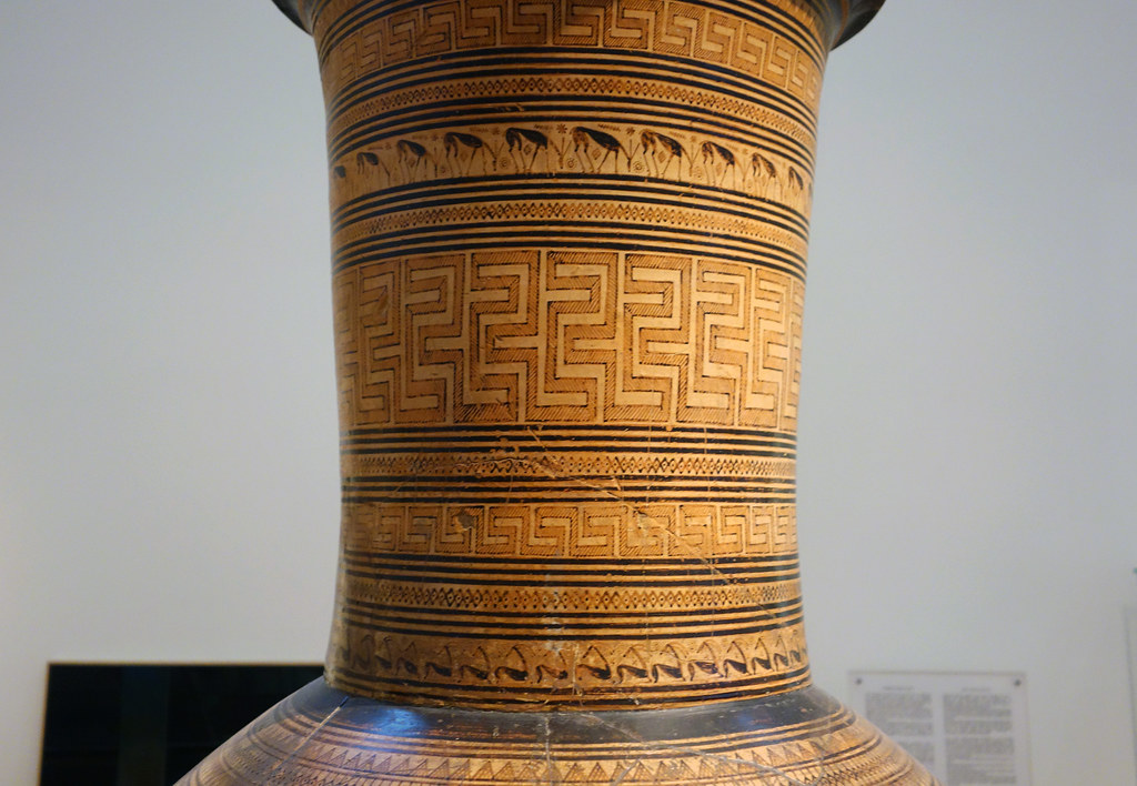 Dipylon Amphora neck, c. 755750 B.C.E. Dipylon Amphora, c… Flickr