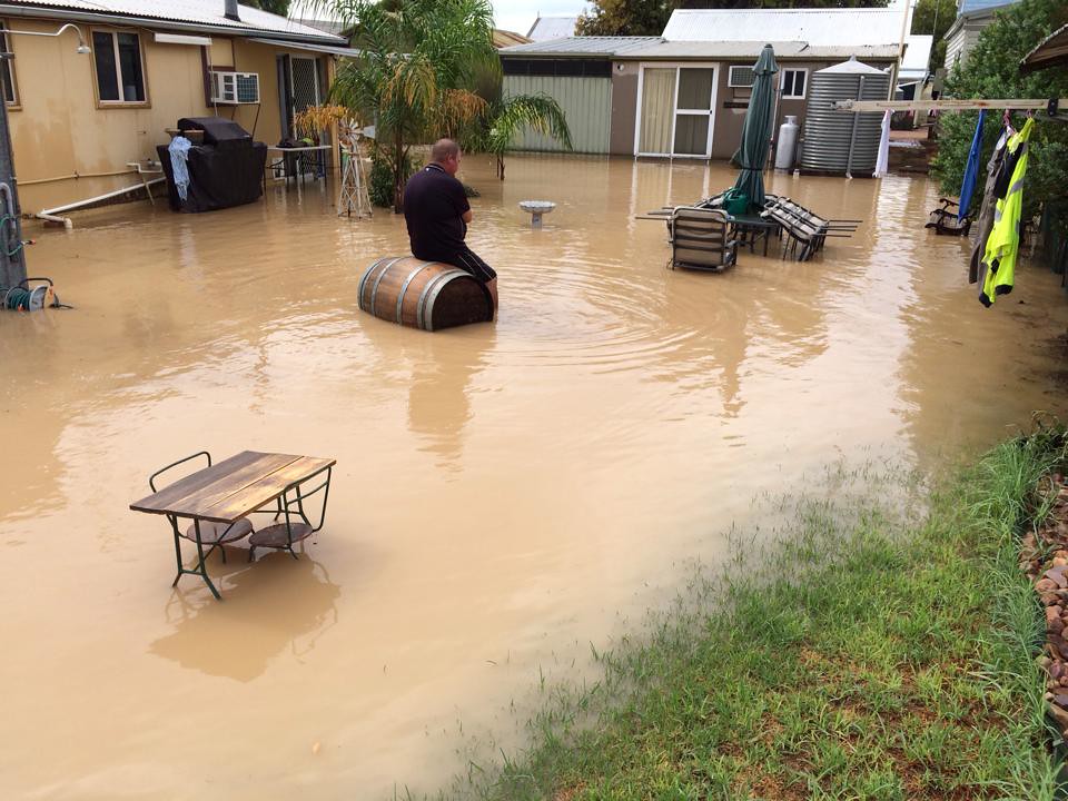 Fishermans Bay flood 1 Fishermans Bay had 136mm of rain i… Flickr