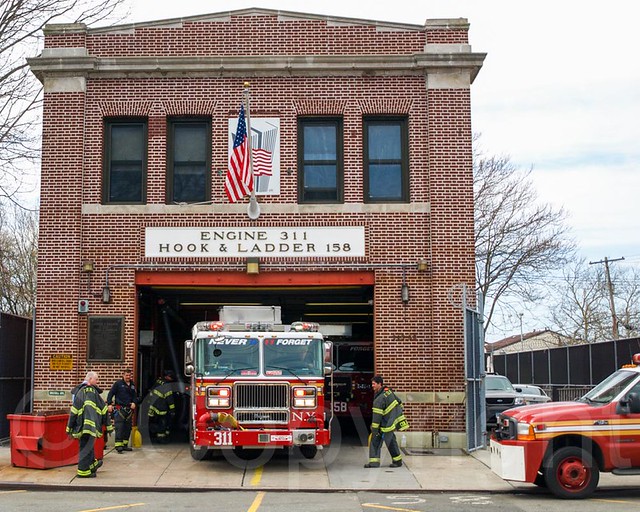 FDNY Firehouse Engine 311 & Ladder 158, Brookville, Queens, New York