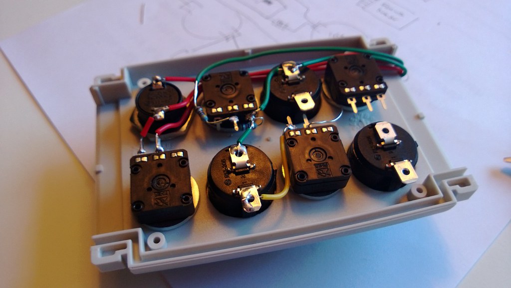 Soldering 101 Soldering the resistors and cables went quit… Flickr