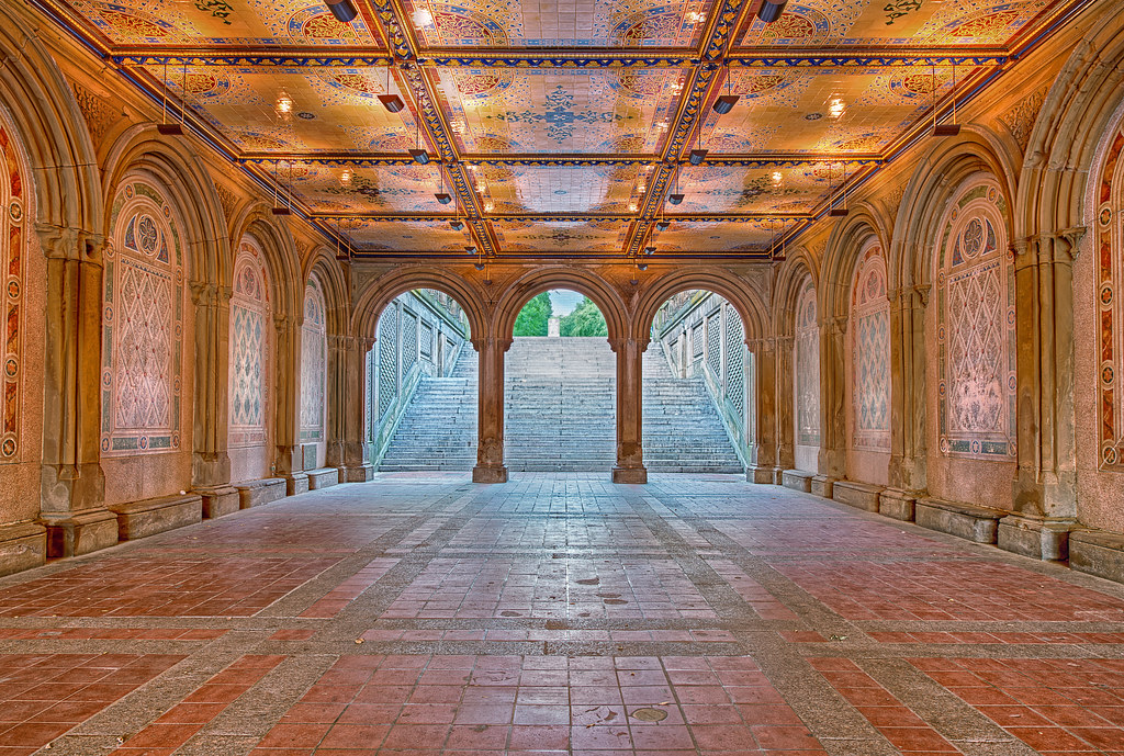 Bethesda Terrace, Central Park New York City Visit my … Flickr