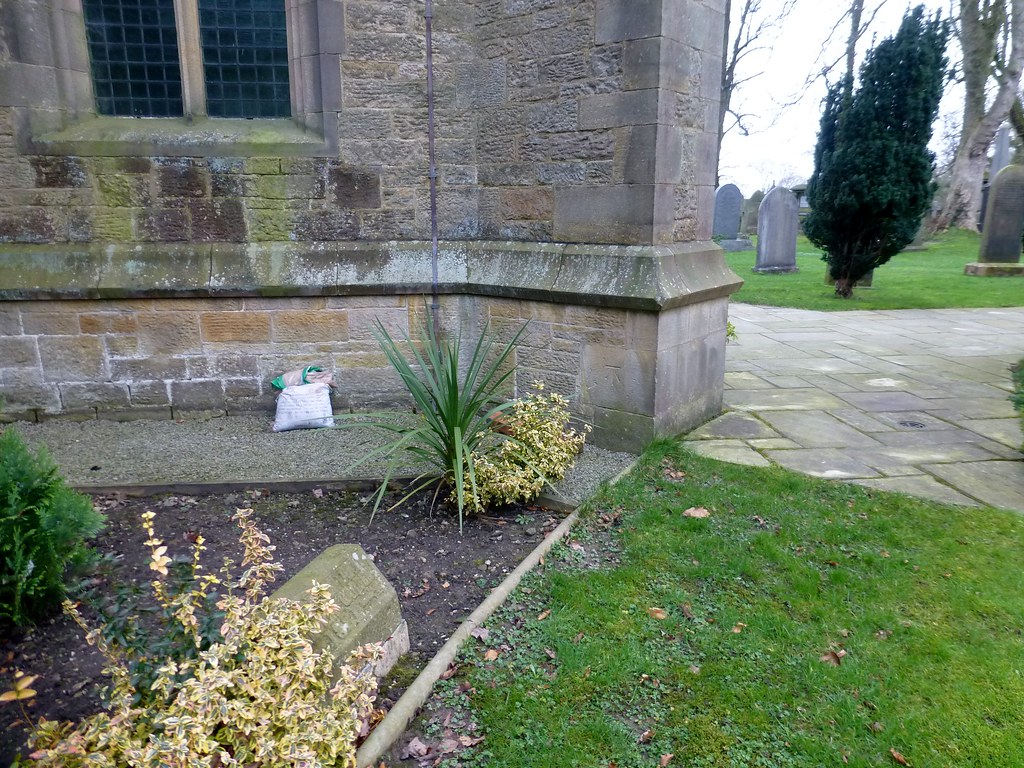 Cut Mark Balderstone, St Leonard's Church Douglas Law Flickr