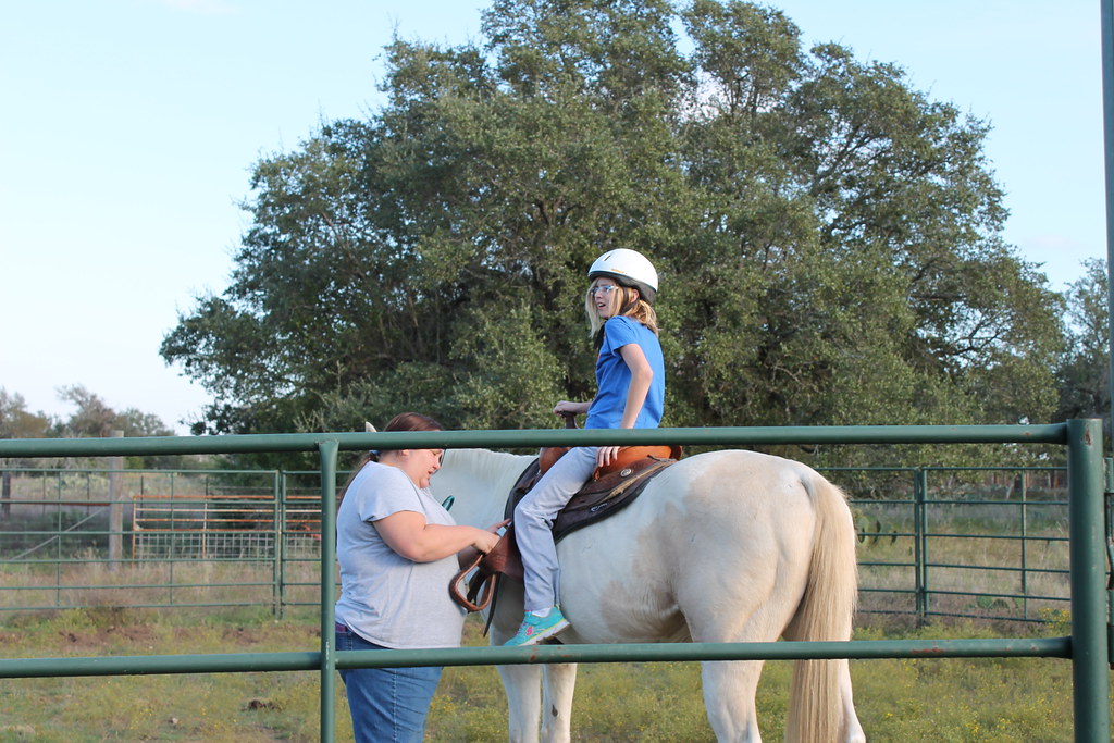Emily's first horseback riding lesson abbamouse Flickr