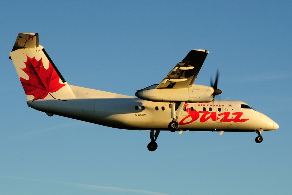 Air Canada Jazz DHC8100 CGKON AirWing46 Flickr